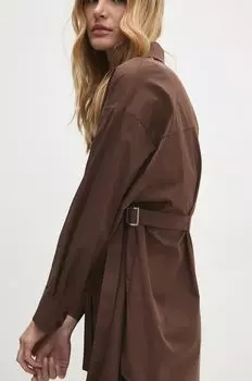 Рубашка Answear.Lab, коричневый