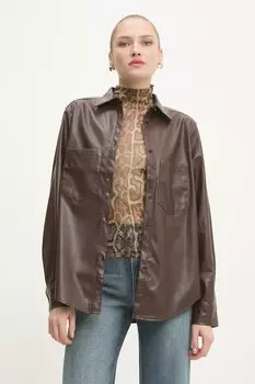 Рубашка Answear.Lab, коричневый