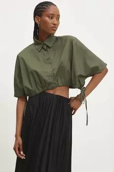 Рубашка Answear Lab, зеленый