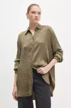 Рубашка Answear Lab, зеленый