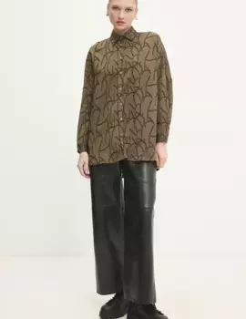 Рубашка Answear Lab, зеленый