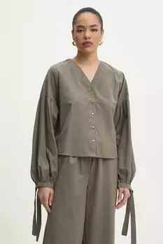 Рубашка Answear.Lab, зеленый