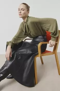 Рубашка Answear.Lab, зеленый