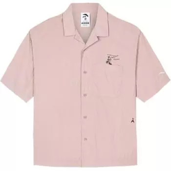Рубашка Anta x CHHAHUA,LIANMINGKUAN Life Collection унисекс Morandi Pink