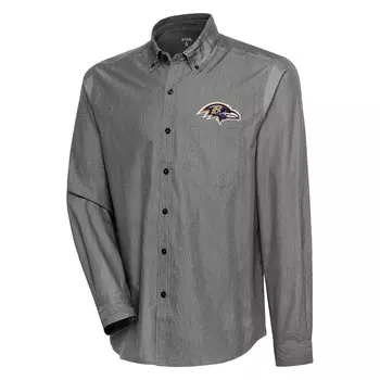 Рубашка Antigua Baltimore Ravens, черный