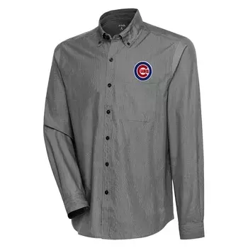Рубашка Antigua Chicago Cubs, черный
