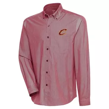 Рубашка Antigua Cleveland Cavaliers, бордовый