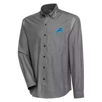 Рубашка Antigua Detroit Lions, черный