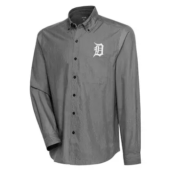 Рубашка Antigua Detroit Tigers, черный