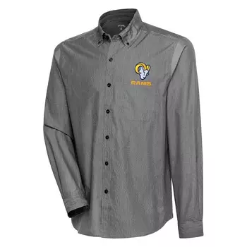 Рубашка Antigua Los Angeles Rams, черный