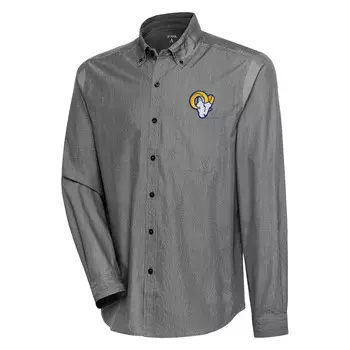 Рубашка Antigua Los Angeles Rams, черный