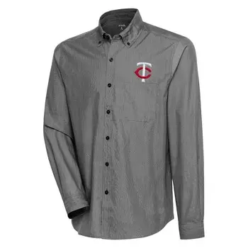 Рубашка Antigua Minnesota Twins, черный
