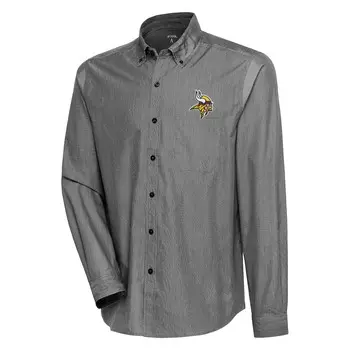 Рубашка Antigua Minnesota Vikings, черный