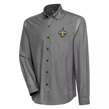 Рубашка Antigua New Orleans Saints, черный
