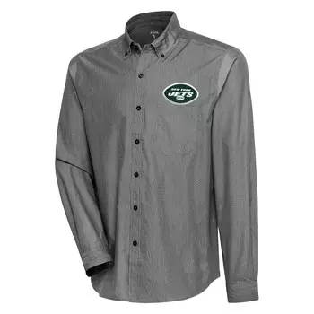 Рубашка Antigua New York Jets, черный