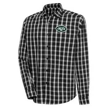 Рубашка Antigua New York Jets, черный