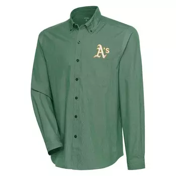 Рубашка Antigua Oakland Athletics, зеленый