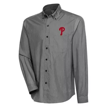 Рубашка Antigua Philadelphia Phillies, черный