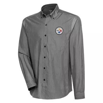Рубашка Antigua Pittsburgh Steelers, черный