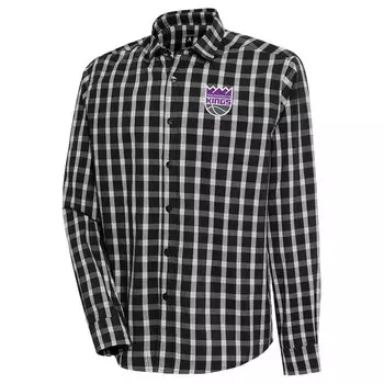 Рубашка Antigua Sacramento Kings, черный