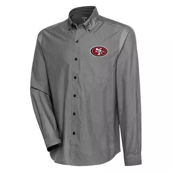Рубашка Antigua San Francisco 49Ers, черный