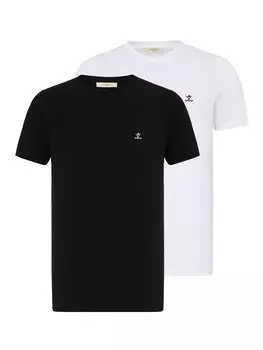 Рубашка Antioch, черный/белый