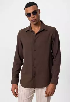 Рубашка Antioch, темно-коричневая