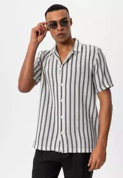 Рубашка ANTONIO STRIPED SHORT SLEEVED Antioch, черный