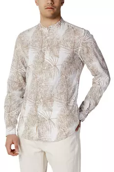 Рубашка Antony Morato с принтом, бежевый