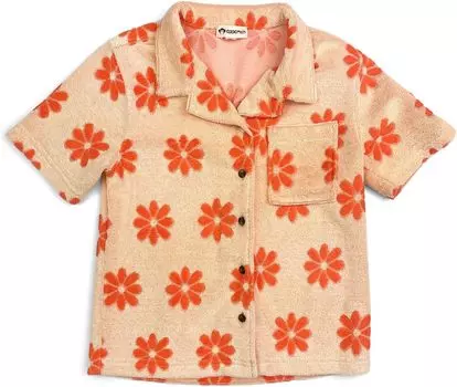 Рубашка Appaman Terry Resort Shirt, цвет Daisies