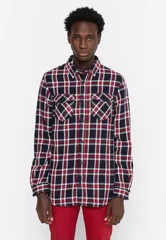 Рубашка ARCHIVE DOUBLE FACE CHECK Scotch & Soda, темно-синий