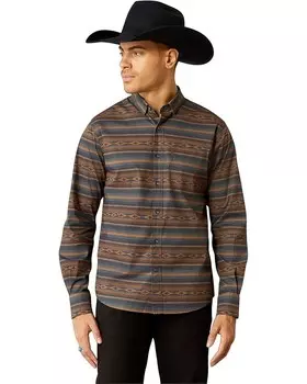 Рубашка Ariat Mayor Modern Fit Shirt, цвет Turquoise