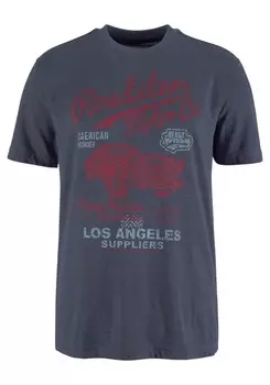 Рубашка ARIZONA, пятнистый синий