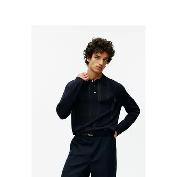 Рубашка Arket мужская, темно-синий