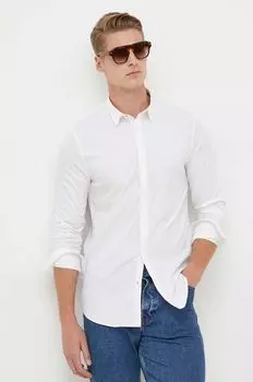 Рубашка Armani Exchange, бежевый