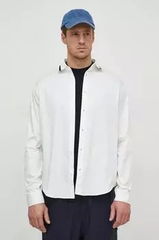 Рубашка Armani Exchange, бежевый