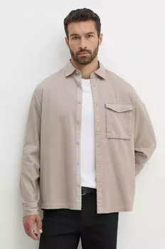 Рубашка Armani Exchange, бежевый