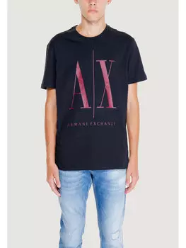 Рубашка Armani Exchange, бургундия
