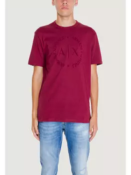Рубашка Armani Exchange, бургундия