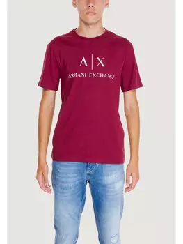 Рубашка Armani Exchange, бургундия
