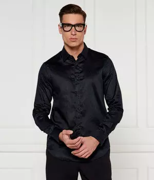 Рубашка Armani Exchange хлопковая, черный