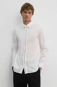 Рубашка Armani Exchange из хлопка, белый