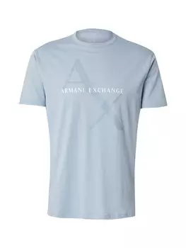 Рубашка ARMANI EXCHANGE, пастельный синий