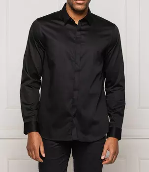 Рубашка Armani Exchange regular fit, черный