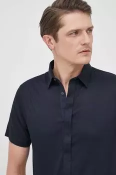 Рубашка Armani Exchange, темно-синий