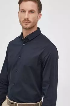 Рубашка Armani Exchange, темно-синий