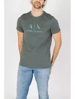 Рубашка Armani Exchange, зеленый