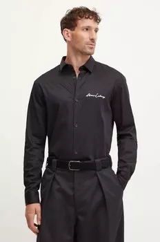 Рубашка Армани Обмен Armani Exchange, черный