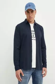 Рубашка Армани Обмен Armani Exchange, темно-синий