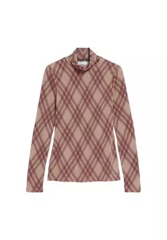 Рубашка ARMEDANGELS Graziliaa Argyle, цвет Brown/Light brown